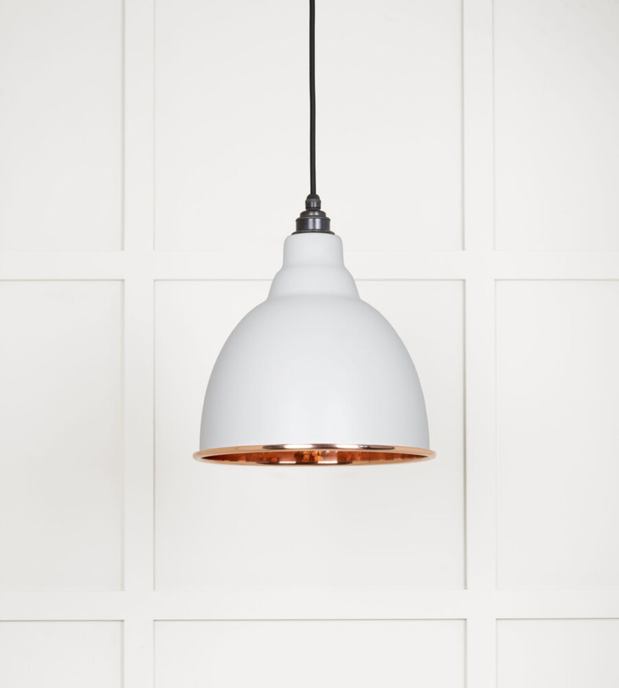 From The Anvil Hammered Copper Brindley Pendant in Flock - Image 3