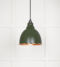 From The Anvil Hammered Copper Brindley Pendant in Heath