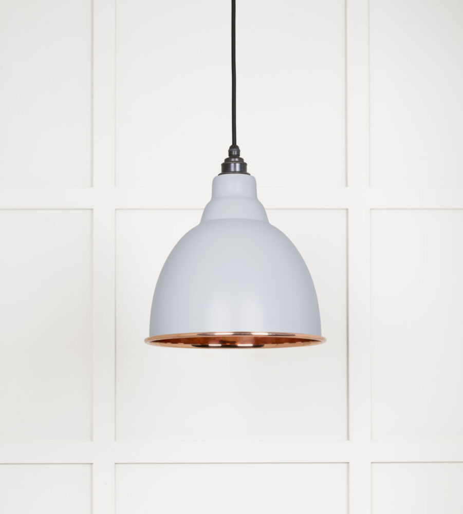 From The Anvil Smooth Copper Brindley Pendant in Birch - Image 3