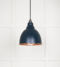 From The Anvil Smooth Copper Brindley Pendant in Dusk