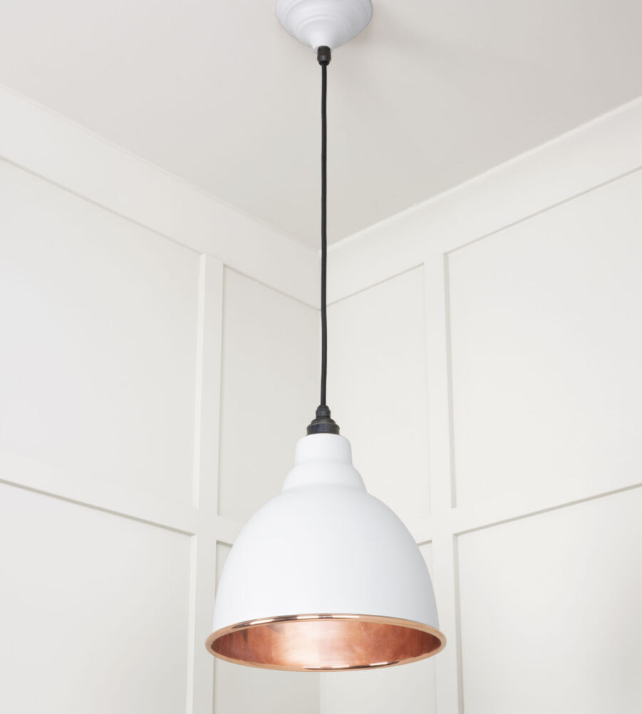 From The Anvil Smooth Copper Brindley Pendant in Flock - Image 4