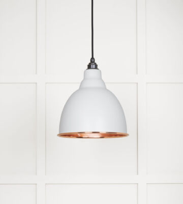 From The Anvil Smooth Copper Brindley Pendant in Flock