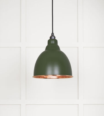 From The Anvil Smooth Copper Brindley Pendant in Heath