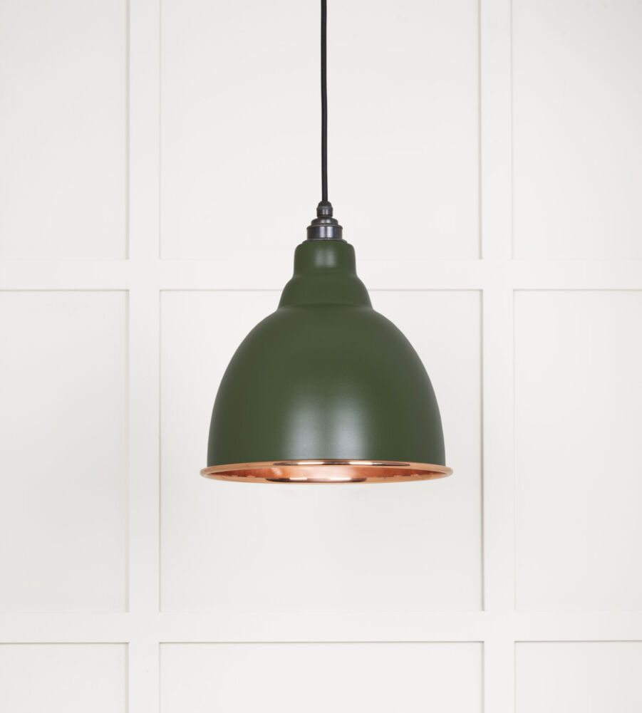From The Anvil Smooth Copper Brindley Pendant in Heath