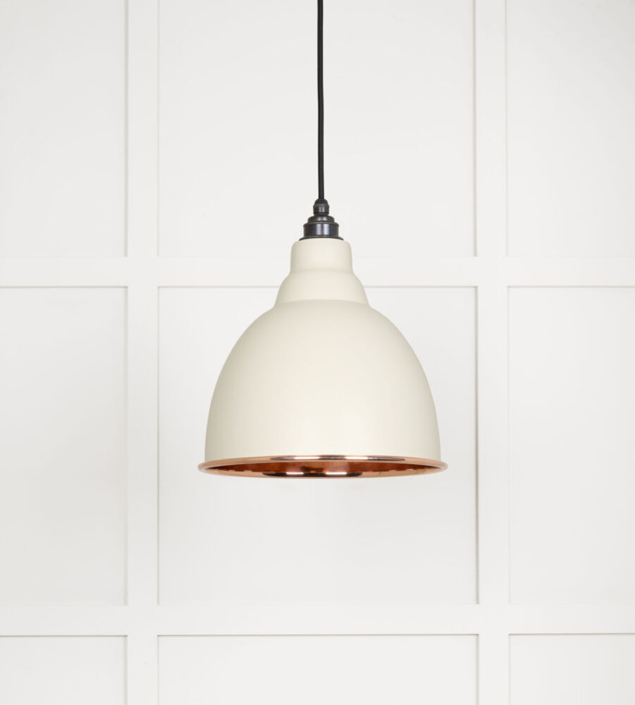 From The Anvil Smooth Copper Brindley Pendant in Teasel - Image 3