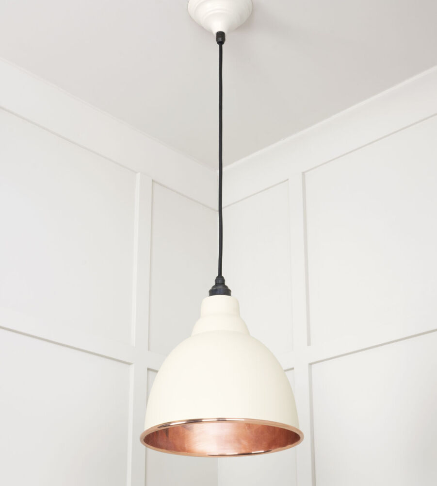 From The Anvil Smooth Copper Brindley Pendant in Teasel - Image 4