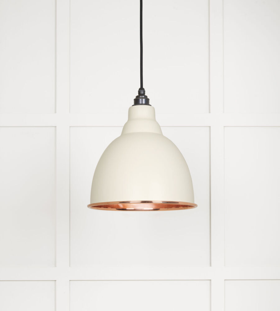 From The Anvil Smooth Copper Brindley Pendant in Teasel