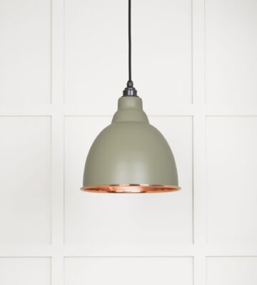 From The Anvil Smooth Copper Brindley Pendant In Tump