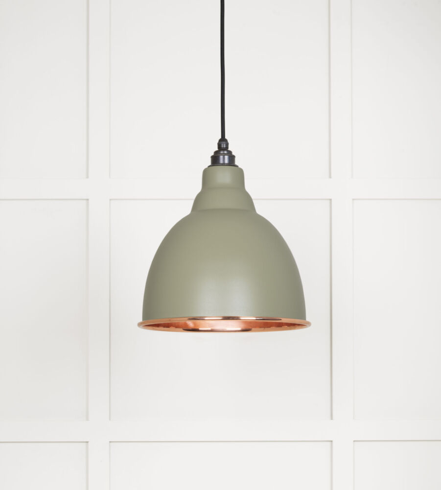 From The Anvil Smooth Copper Brindley Pendant in Tump