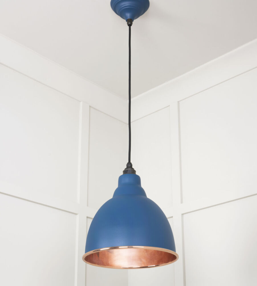 From The Anvil Smooth Copper Brindley Pendant in Upstream - Image 4