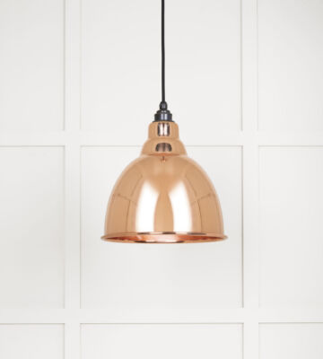From The Anvil Smooth Copper Brindley Pendant