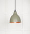 From The Anvil Hammered Copper Brindley Pendant in Tump