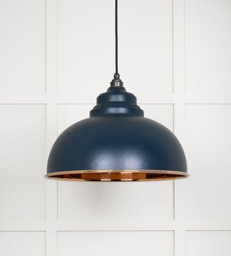 From The Anvil Smooth Copper Harborne Pendant in Dusk - Image 3