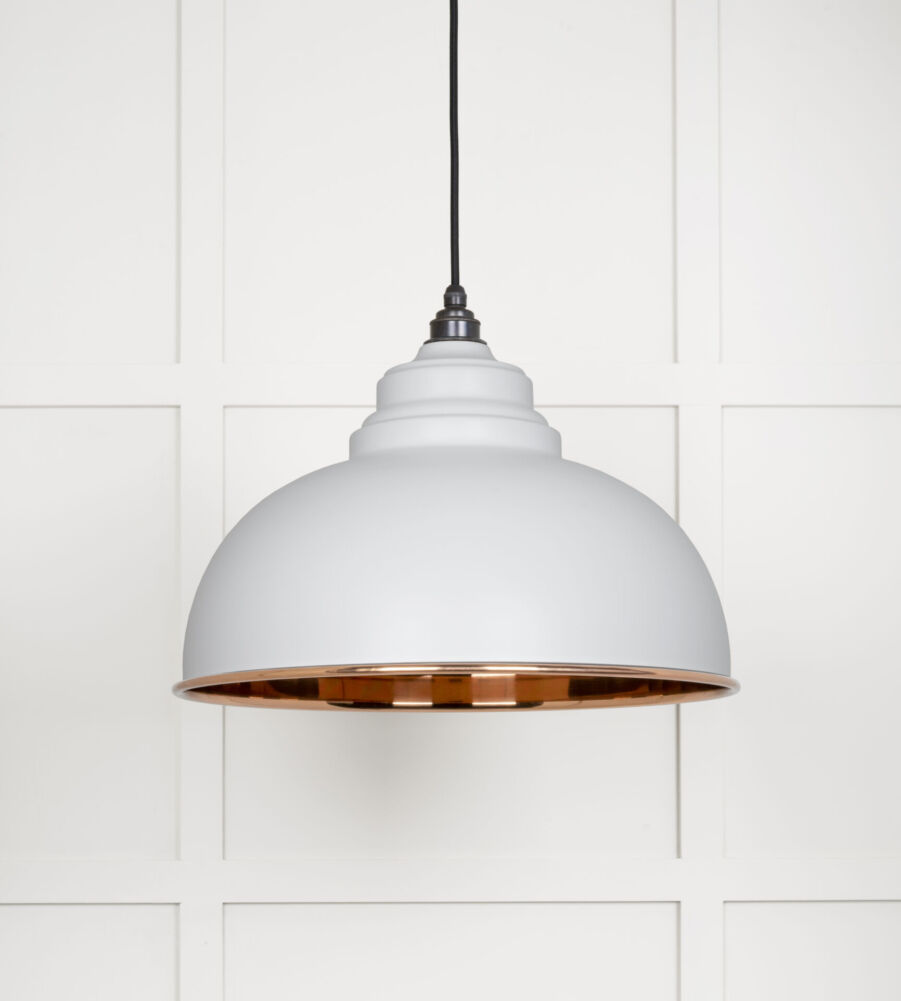 From The Anvil Smooth Copper Harborne Pendant in Flock - Image 2