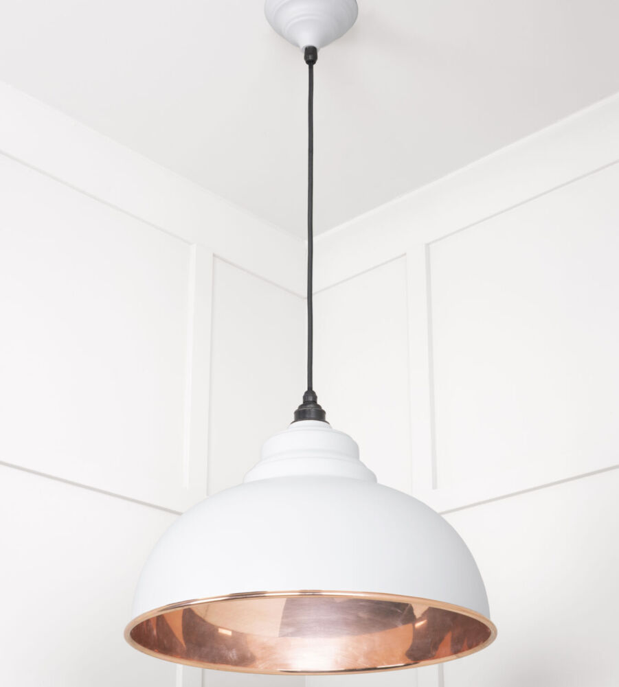 From The Anvil Smooth Copper Harborne Pendant in Flock - Image 3