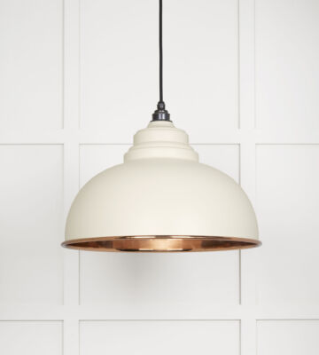 From The Anvil Smooth Copper Harborne Pendant in Teasel