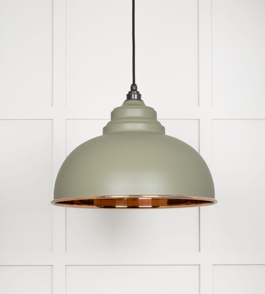 From The Anvil Smooth Copper Harborne Pendant in Tump - Image 3