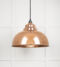 From The Anvil Smooth Copper Harborne Pendant