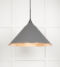 From The Anvil Hammered Copper Hockley Pendant in Bluff