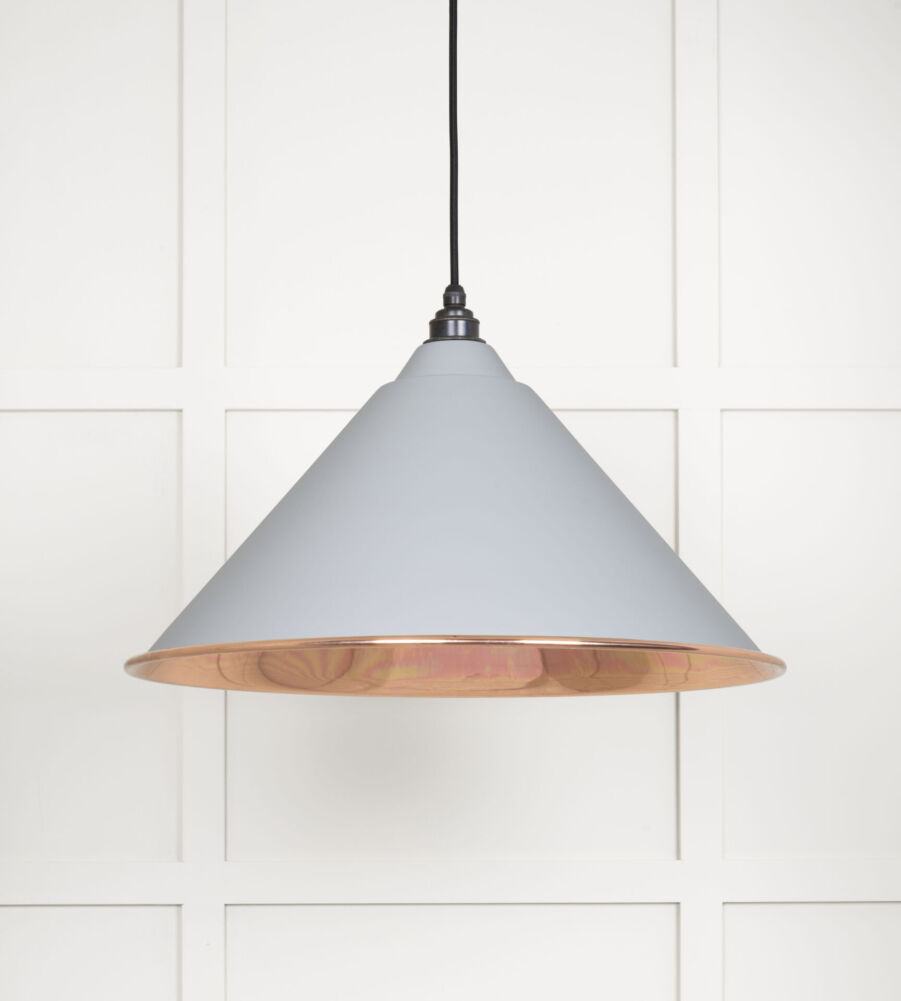From The Anvil Smooth Copper Hockley Pendant in Birch - Image 3