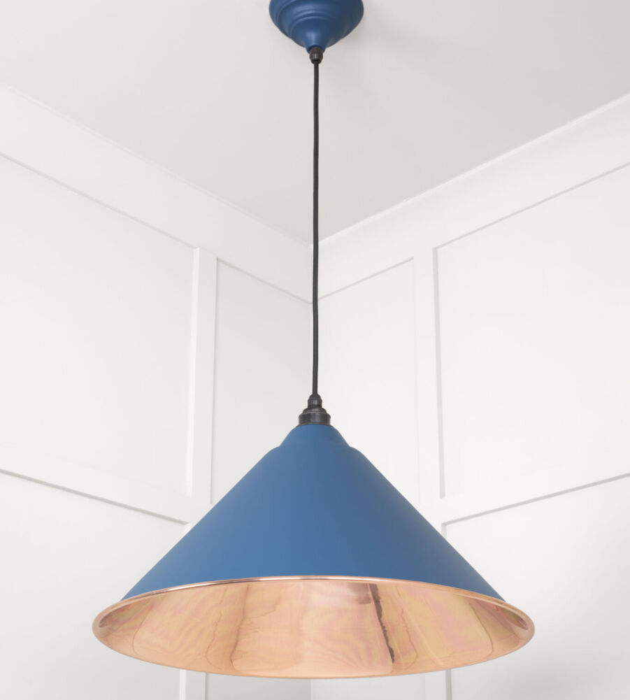 From The Anvil Smooth Copper Hockley Pendant in Upstream - Image 4