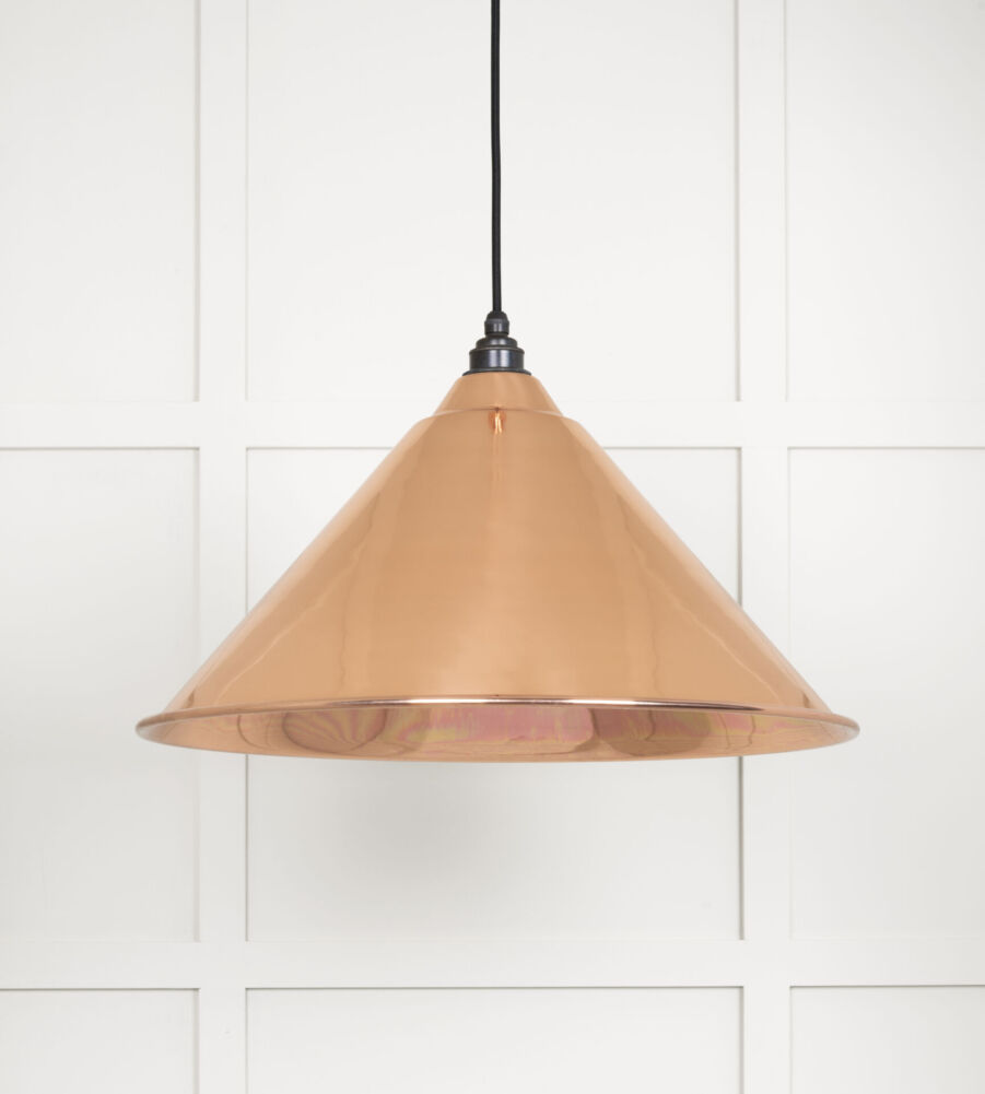 From The Anvil Smooth Copper Hockley Pendant - Image 2
