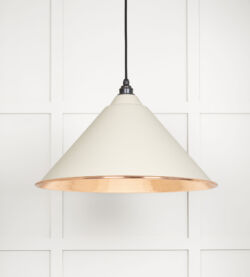 From The Anvil Hammered Copper Hockley Pendant in Teasel