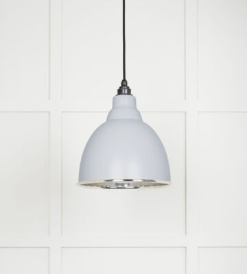 From The Anvil Smooth Nickel Brindley Pendant In Birch