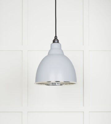 From The Anvil Smooth Nickel Brindley Pendant in Birch
