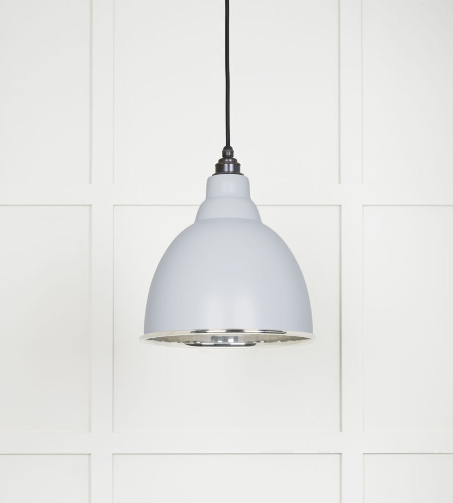 From The Anvil Smooth Nickel Brindley Pendant in Birch