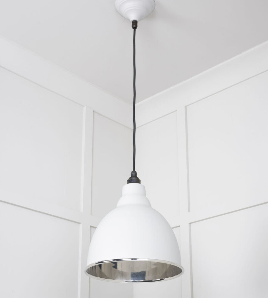From The Anvil Smooth Nickel Brindley Pendant in Flock - Image 4