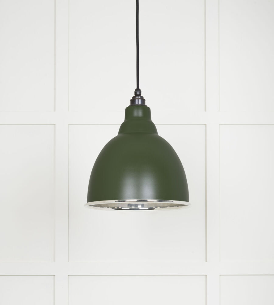 From The Anvil Smooth Nickel Brindley Pendant in Heath