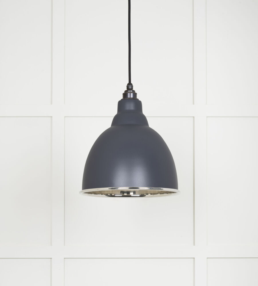 From The Anvil Smooth Nickel Brindley Pendant in Slate - Image 3
