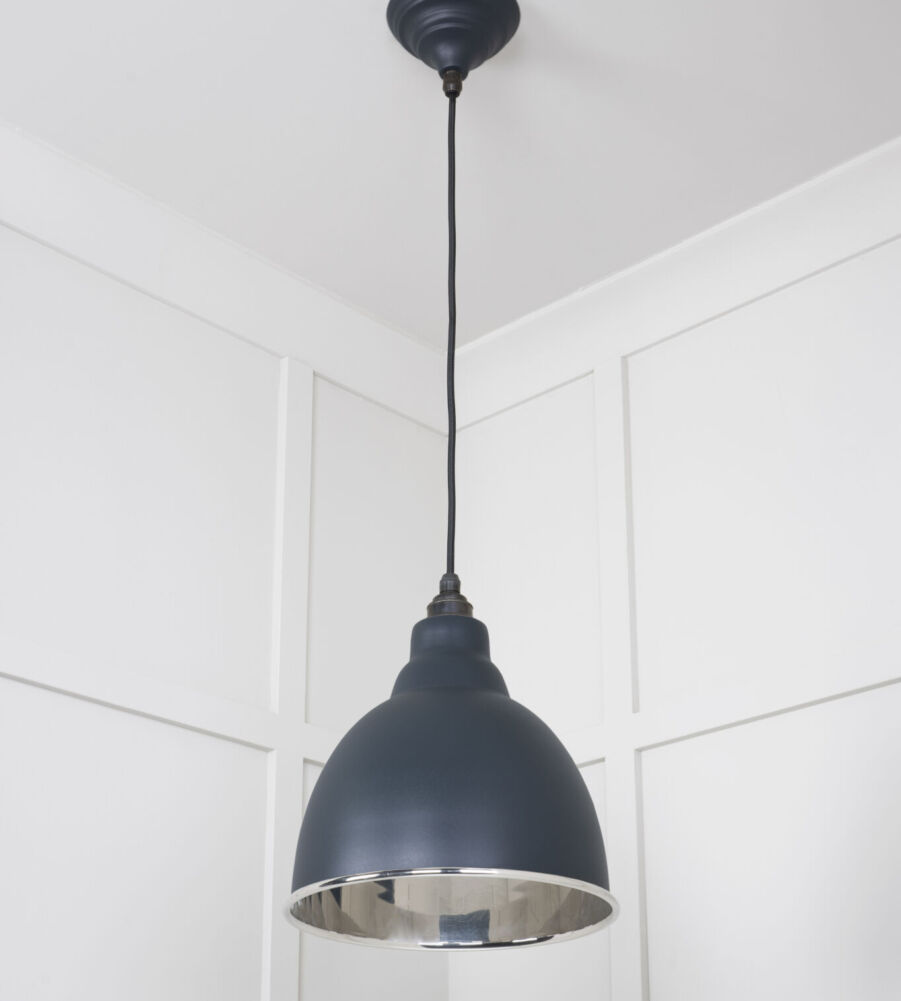 From The Anvil Smooth Nickel Brindley Pendant in Soot - Image 4