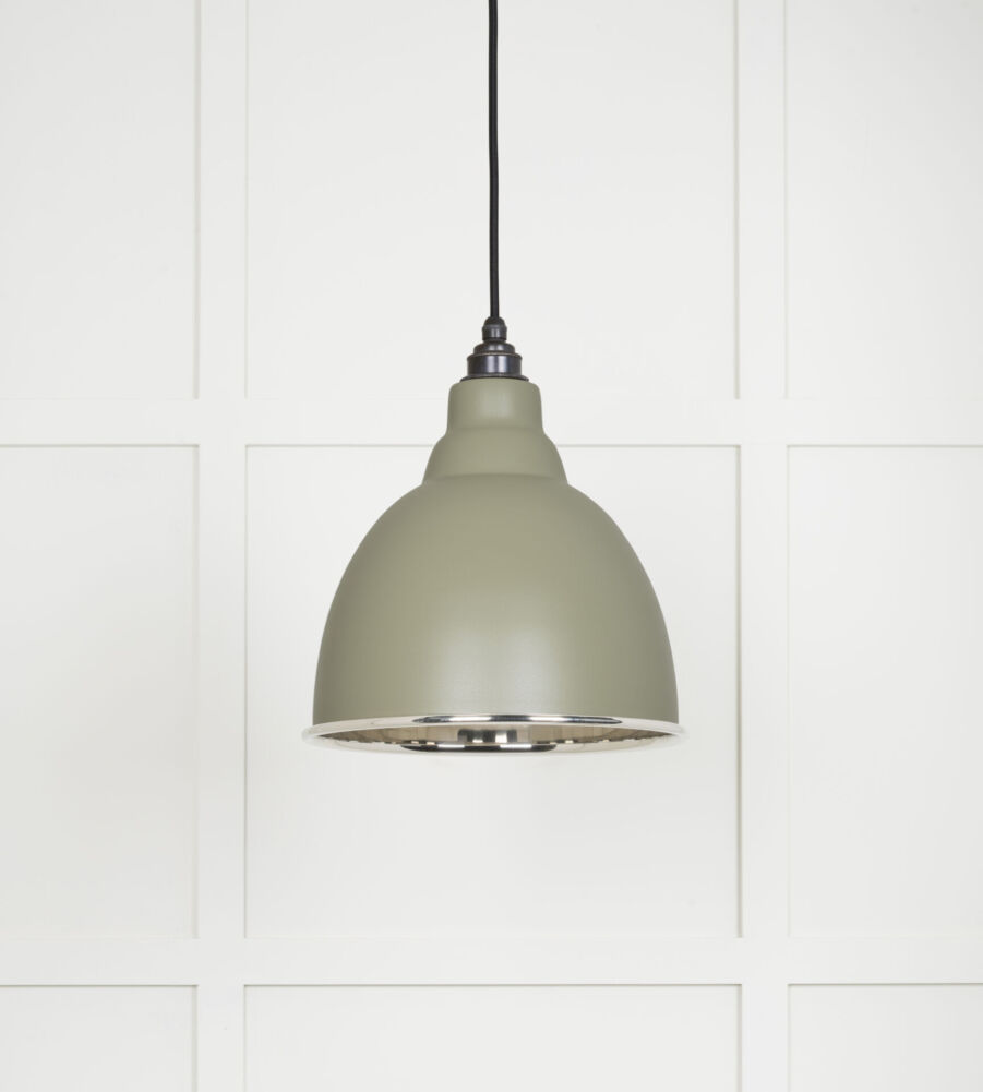 From The Anvil Smooth Nickel Brindley Pendant in Tump - Image 3