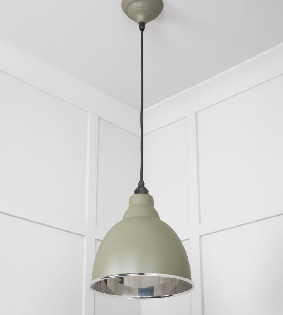 From The Anvil Smooth Nickel Brindley Pendant in Tump - Image 4