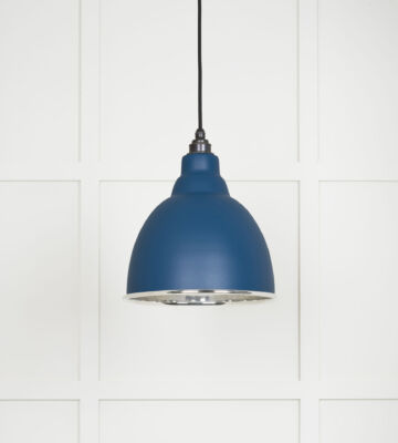 From The Anvil Smooth Nickel Brindley Pendant in Upstream