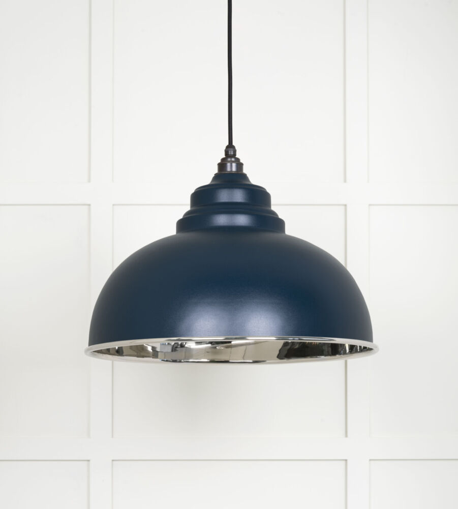 From The Anvil Smooth Nickel Harborne Pendant in Dusk - Image 3