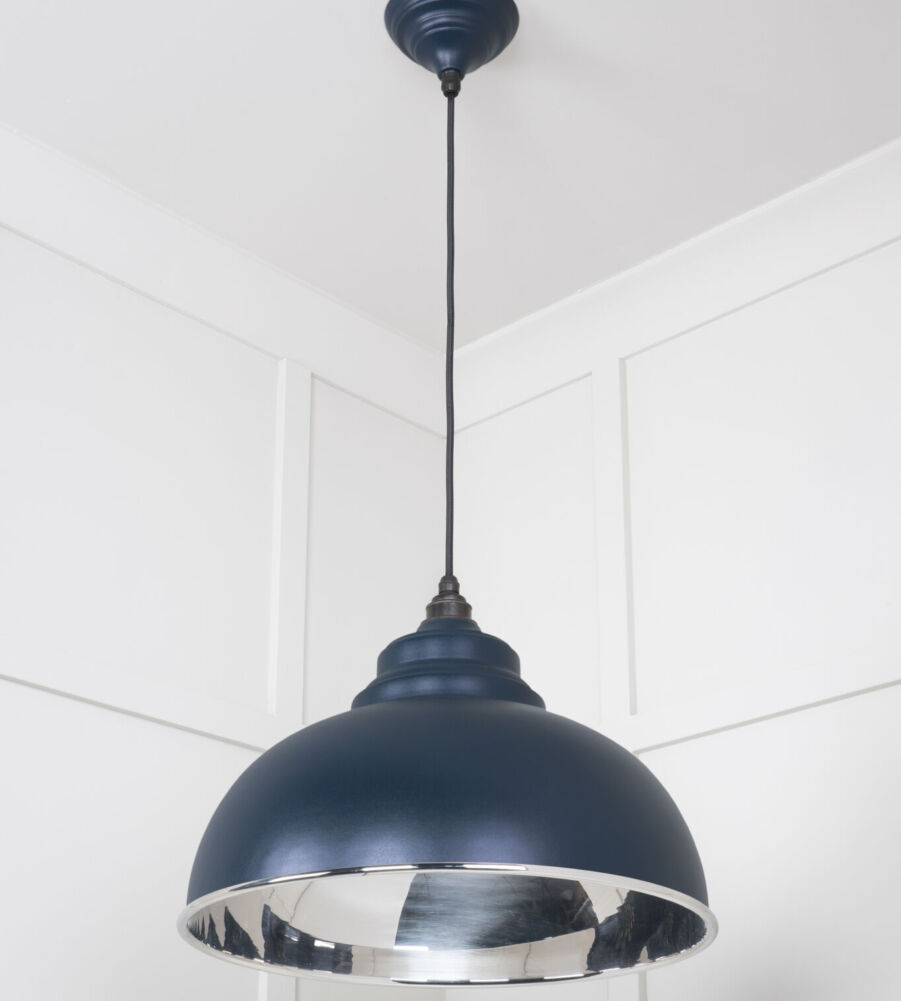 From The Anvil Smooth Nickel Harborne Pendant in Dusk - Image 4