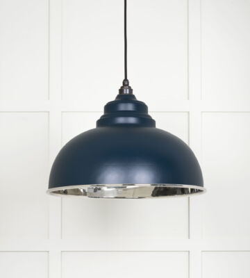 From The Anvil Smooth Nickel Harborne Pendant In Dusk
