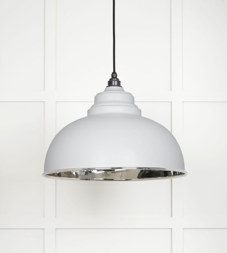 From The Anvil Smooth Nickel Harborne Pendant in Flock - Image 3