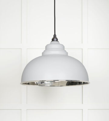 From The Anvil Smooth Nickel Harborne Pendant in Flock