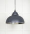 From The Anvil Smooth Nickel Harborne Pendant in Slate