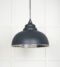 From The Anvil Smooth Nickel Harborne Pendant in Soot