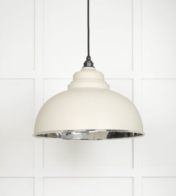 From The Anvil Smooth Nickel Harborne Pendant in Teasel