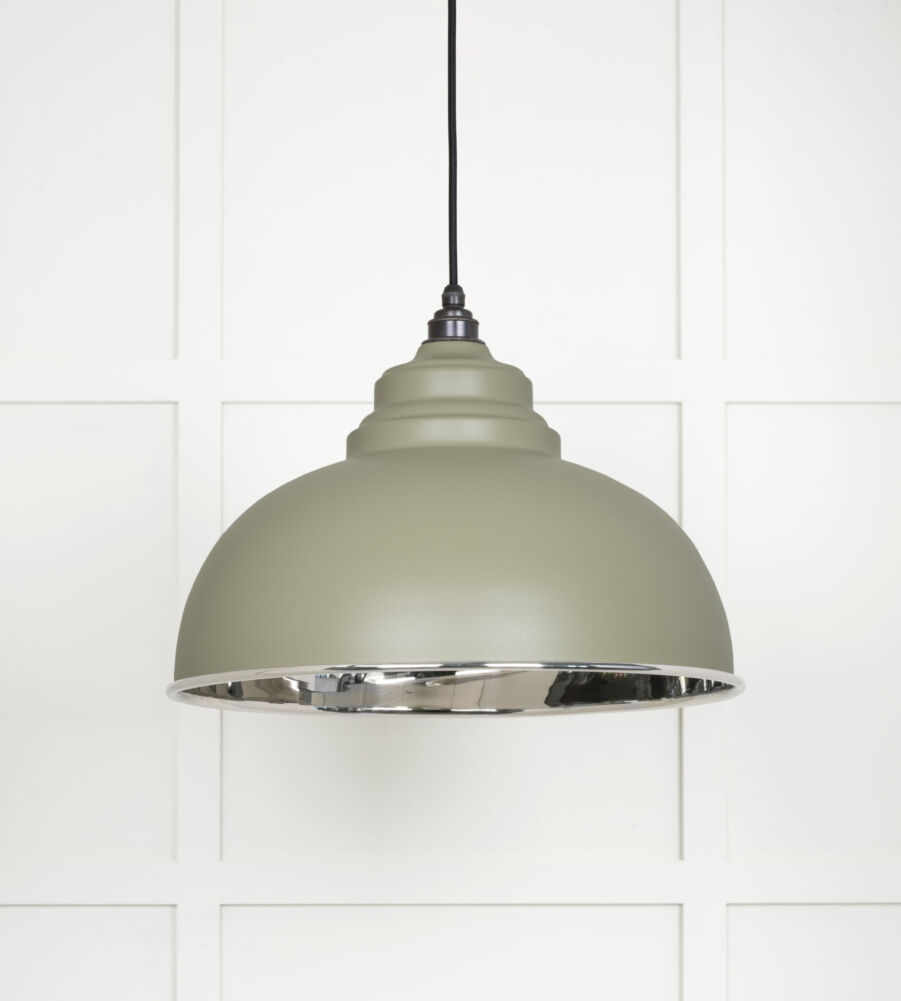 From The Anvil Smooth Nickel Harborne Pendant in Tump - Image 3