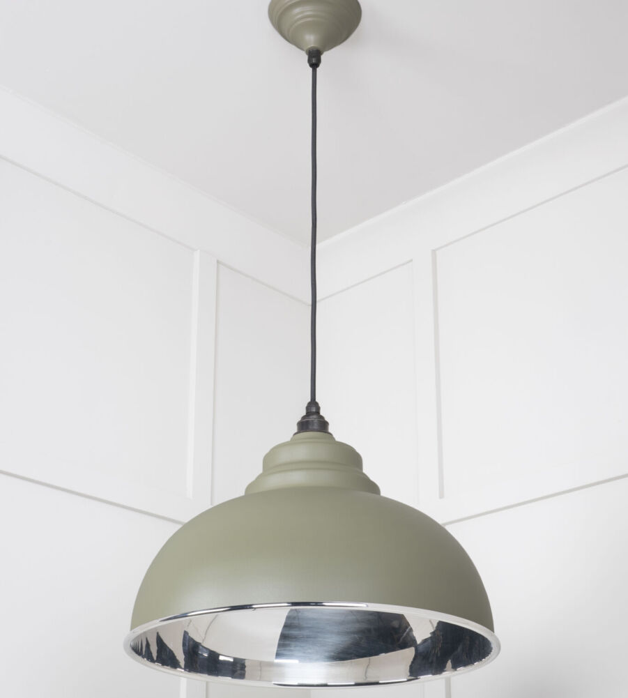From The Anvil Smooth Nickel Harborne Pendant in Tump - Image 4