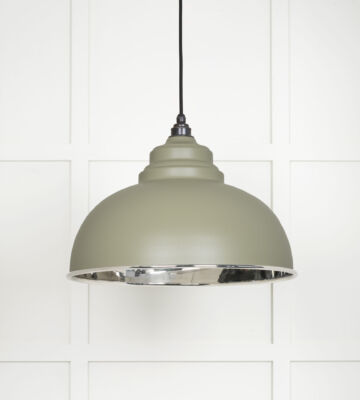 From The Anvil Smooth Nickel Harborne Pendant In Tump