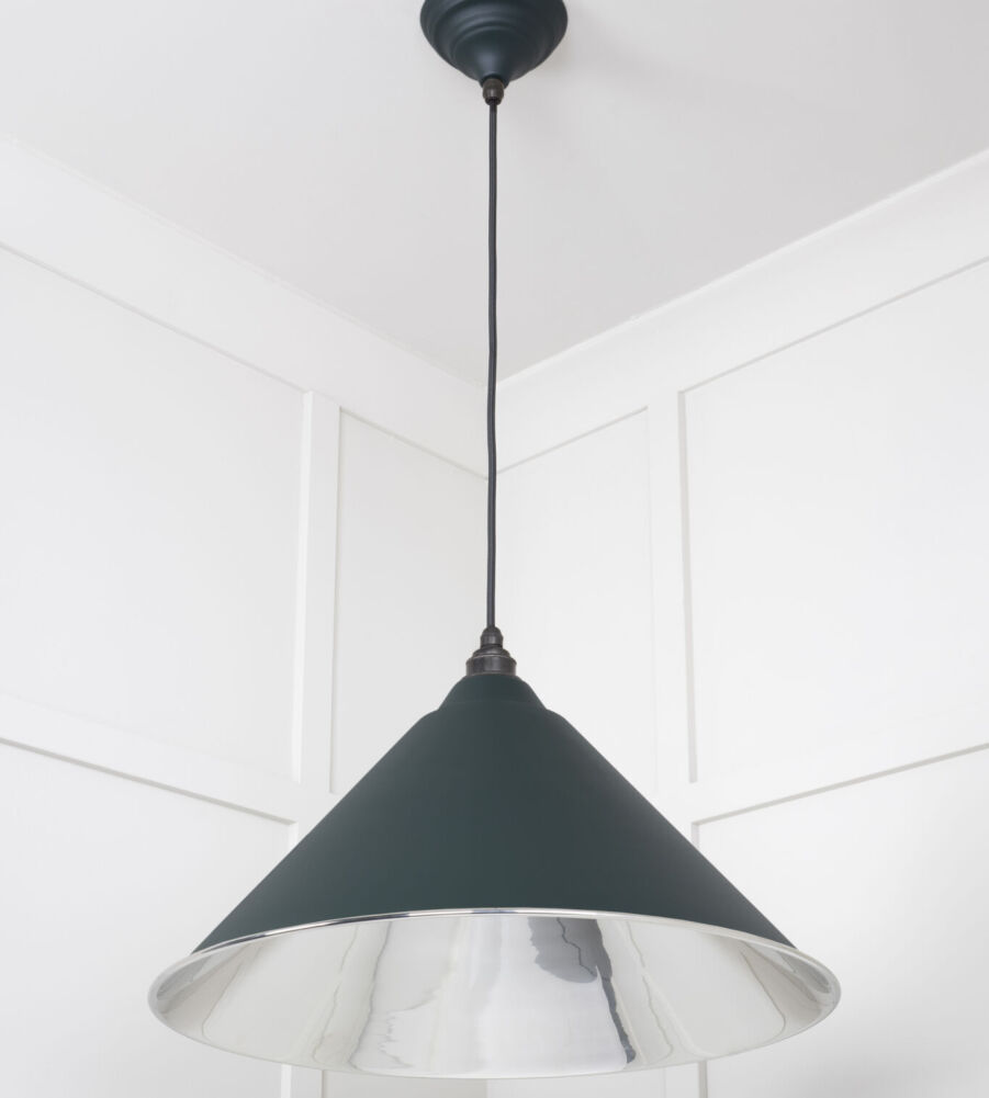 From The Anvil Smooth Nickel Hockley Pendant in Dingle - Image 4