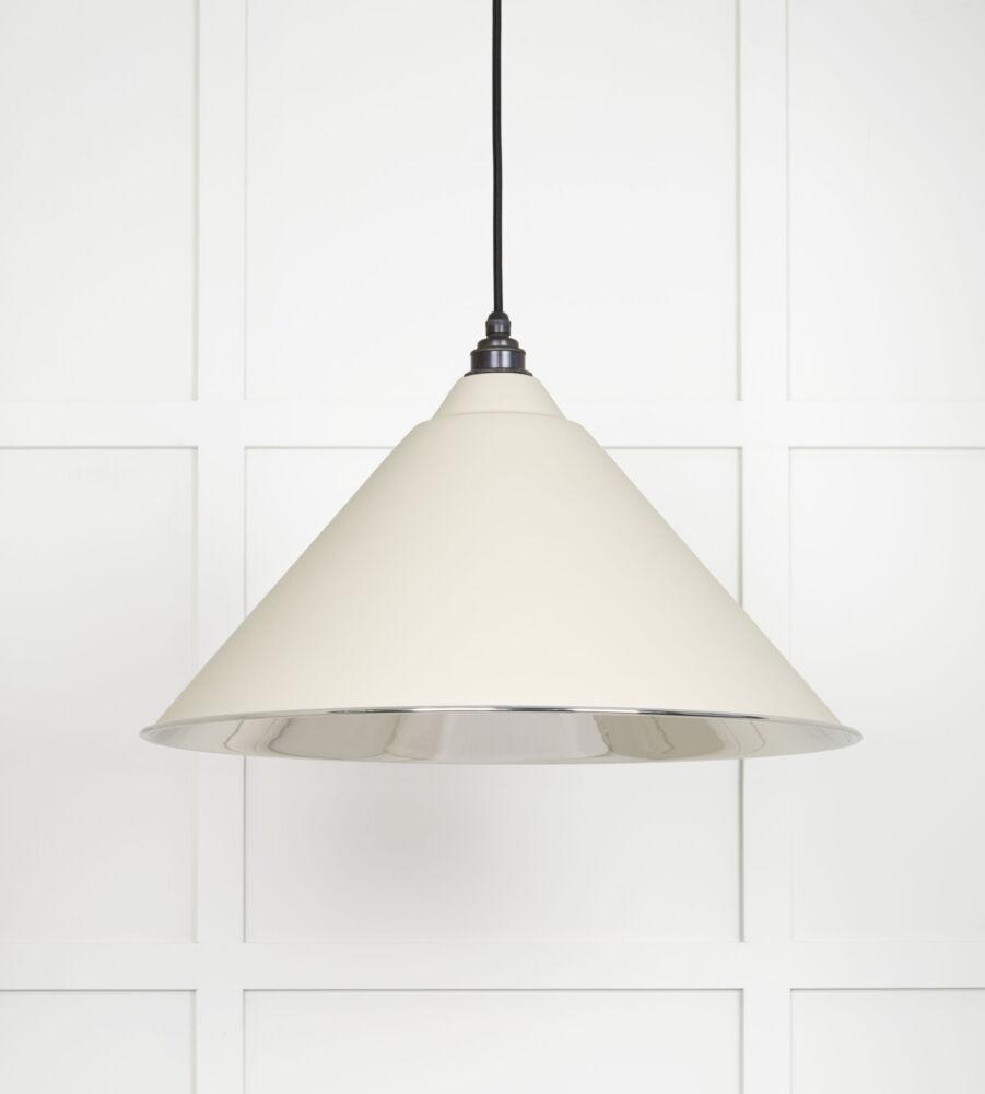 From The Anvil Smooth Nickel Hockley Pendant in Teasel - Image 3